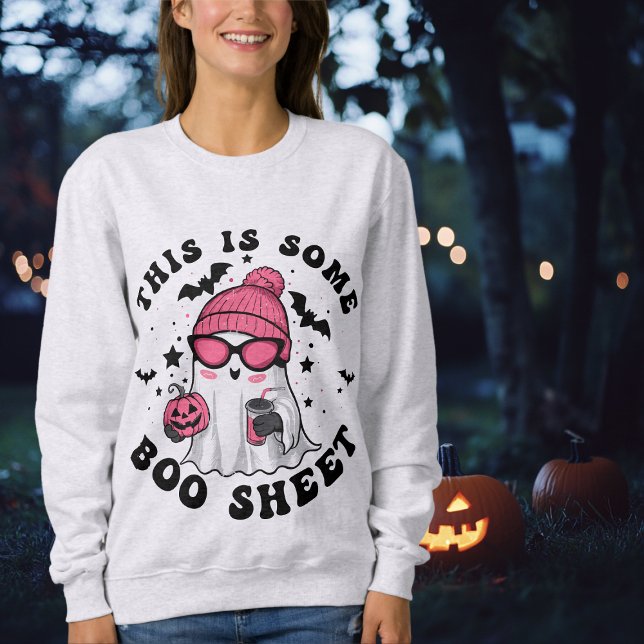 Sudadera Esta Es Una Hoja De Boo De Halloween (Subido por el creador)