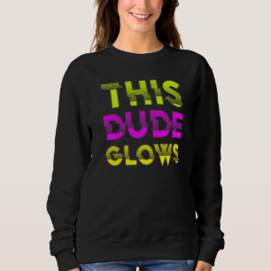 Sudadera Esta fiesta de Este Tipo Brilla años 80 vintage re