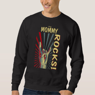 Sudadera Esta mami roca el viejo concierto retro 70s Divers