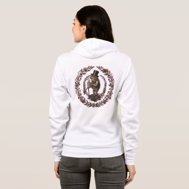Sudadera ¿Está muerto todavía? (Reverso completo)