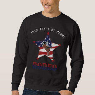 Sudadera Esta no es mi primera carta RODEO / dulce de letra