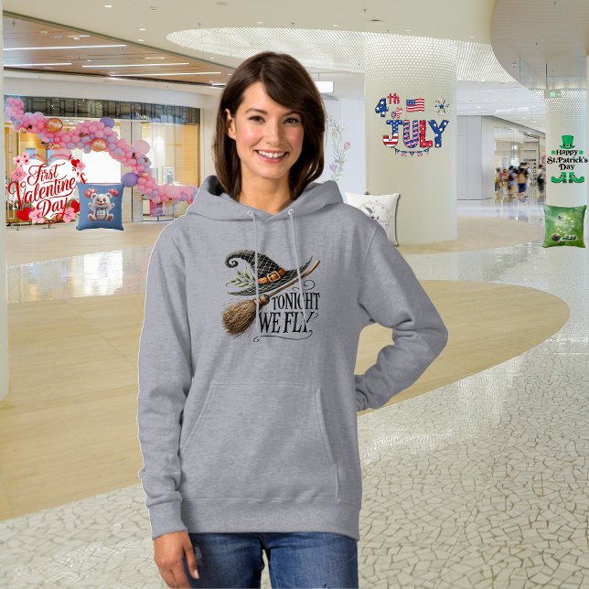 Sudadera Esta Noche Volamos A Halloween (Subido por el creador)