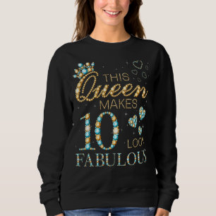 Sudadera Esta Reina hace que 10 se vean fabulosos anuncios