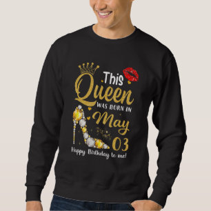 Sudadera Esta Reina Nació En Mayo De 2003 Feliz Cumpleaños