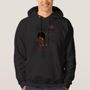 Sudadera Esta Reina Nació En Mayo En Birthda, Chica Afro-Ne