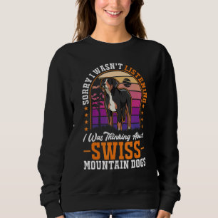 Sudadera Estaba pensando en los perros de montaña suizos 1