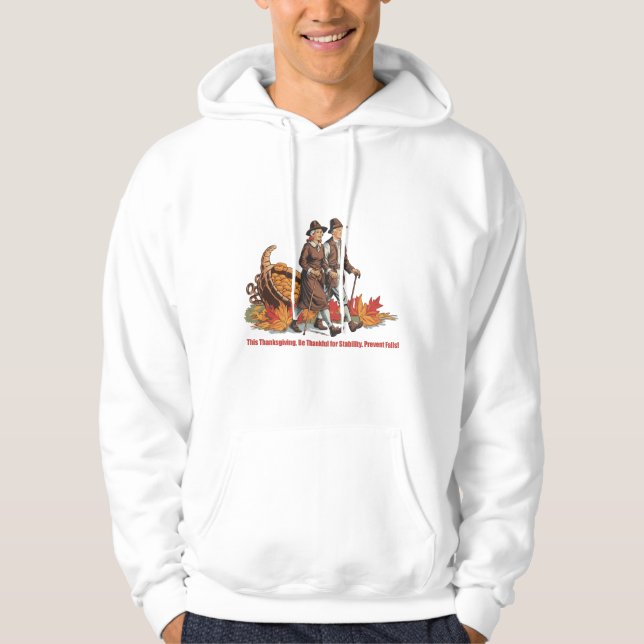 Sudadera Estabilidad del Día de Acción de Gracias - Sean ag (Anverso)