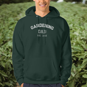 Sudadera Establecido En 1990 En Jardening Dad