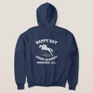Sudadera Establos Happy Day, Academia de Equitación, Norrid