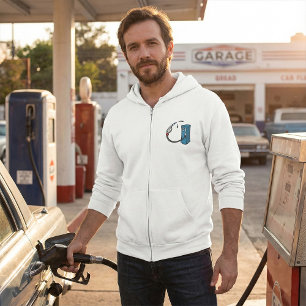 Sudadera Estación de combustible de bomba de gasolina diver