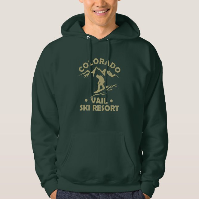 Sudadera Estación de esquí de Vail Colorado (Anverso)