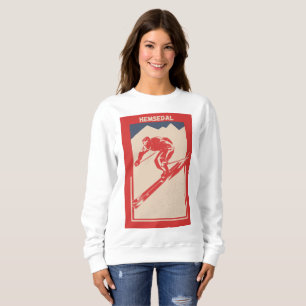 Sudadera Estación de esquí Hemsedal Noruega - Retro Vintage
