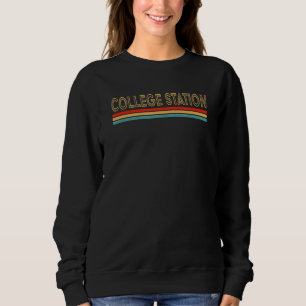 Sudadera Estación universitaria retro Texas