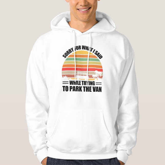 Sudadera Estacionamiento Del Regalo De Van Funny Casada (Anverso)