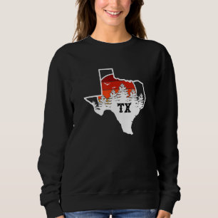 Sudadera Estadio Retro Texas Home State Tx Guay 70s Style S
