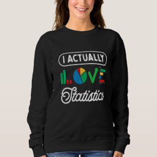 Sudadera Estadísticas de contabilidad de científicos de dat