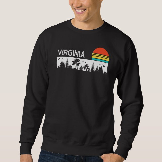 Sudadera Estado Americano De Virginia (Anverso)