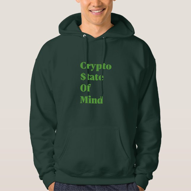Sudadera Estado criptográfico mental (Anverso)