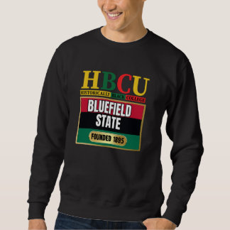 Sudadera Estado de Bluefield, BSU, gráfico HBC