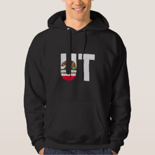 Sudadera Estado de California Bandera Utah UT Ciudades y Es