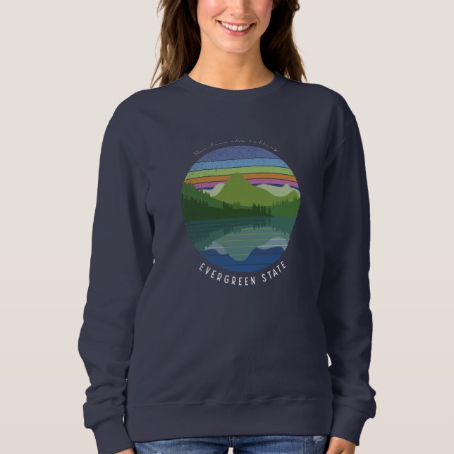 Sudadera Estado de Evergreen (Anverso)