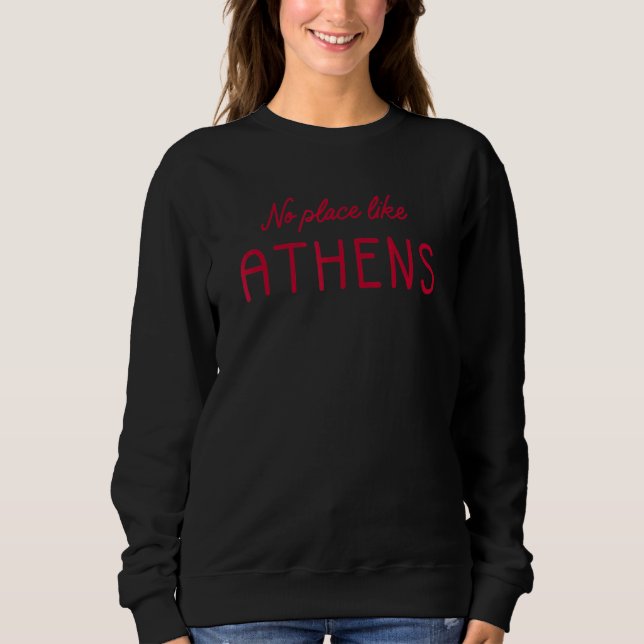Sudadera Estado de origen de Atenas Georgia 1 (Anverso)