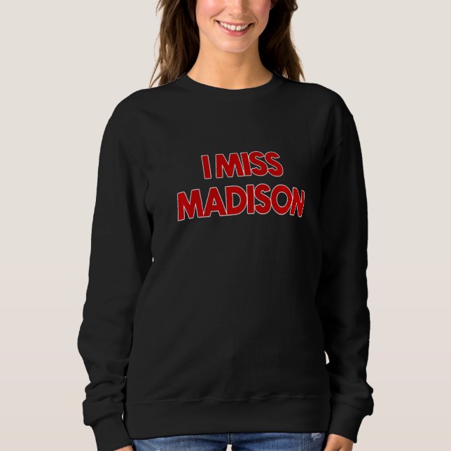 Sudadera Estado de origen Madison Wisconsin 1 (Anverso)