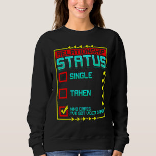 Sudadera Estado de relación de videojuegos Jugador Juegos V