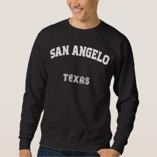 Sudadera Estado de San Angelo City Texas