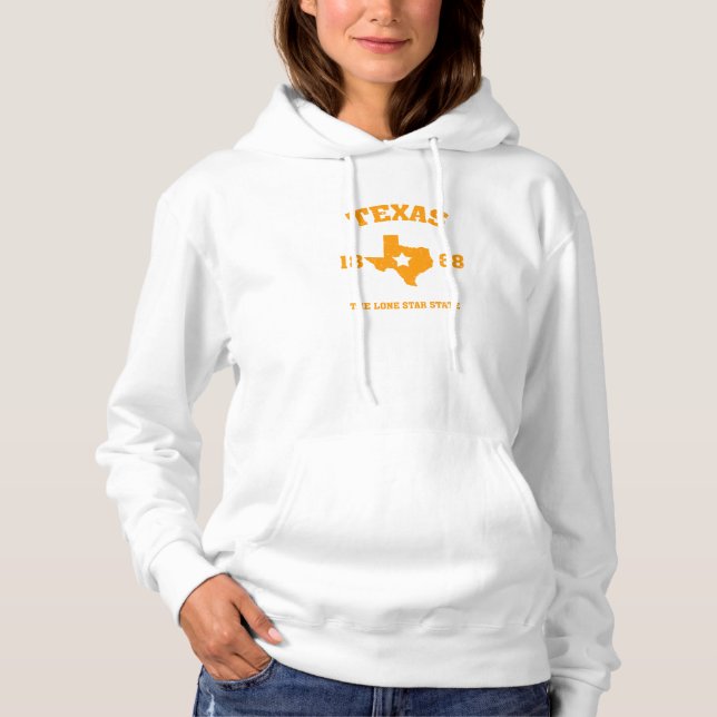 Sudadera Estado de Texas (Anverso)