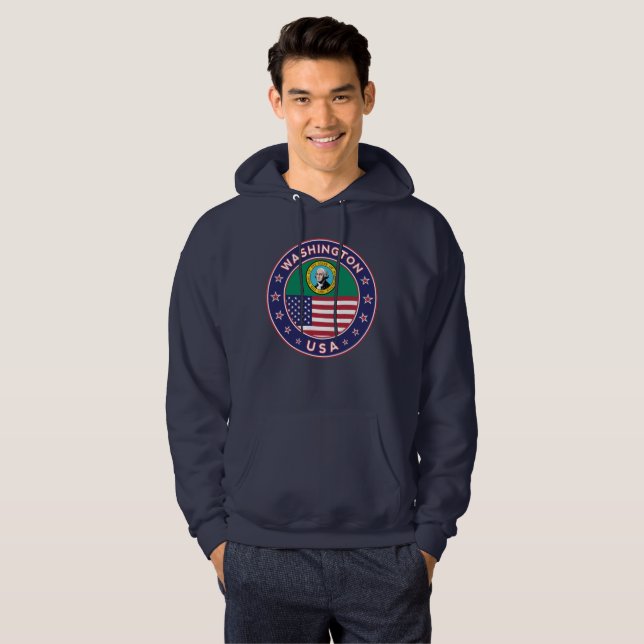 Sudadera Estado de Washington (Anverso completo)