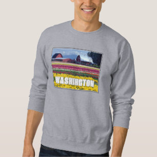 Sudadera Estado de Washington Campo de Tulipanes