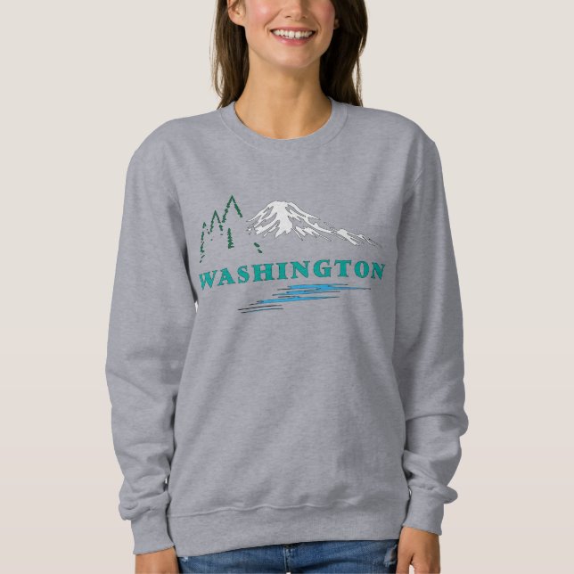 Sudadera Estado de Washington Estados Unidos de América (Anverso)