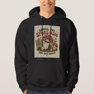 Sudadera Estado Espórico – Diseño Retro de Hongos Lindo y R