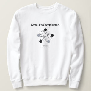 Sudadera Estado Su Complicado Humor de Programador Mujer