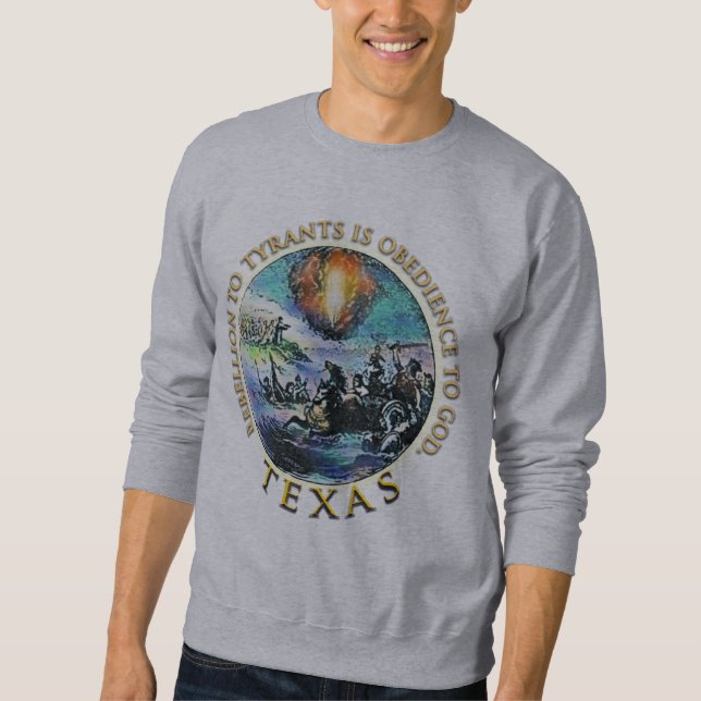 Sudadera Estados de la rebelión TEXAS (Anverso)