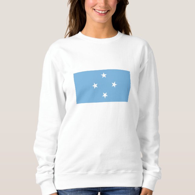 Sudadera Estados Federados de Micronesia Bandera (Anverso)