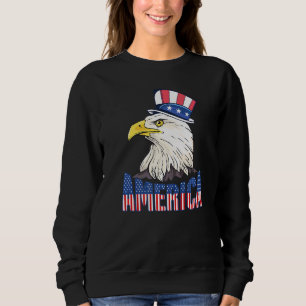 Sudadera Estados Unidos 4 De Julio Sam Eagle Liberty Americ