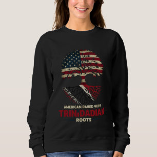 Sudadera Estados Unidos Bandera de Trinidad y Tobago a mita