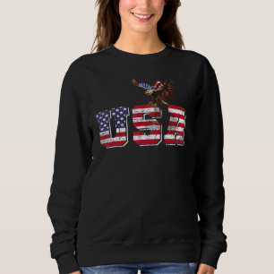 Sudadera Estados Unidos Bandera Estadounidense Patriótica 4