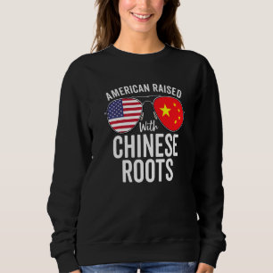 Sudadera Estados Unidos Con Raíces Chinas Bandera De Estado
