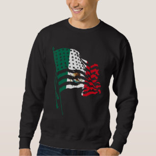 Sudadera Estados Unidos México Bandera México Rota Estados