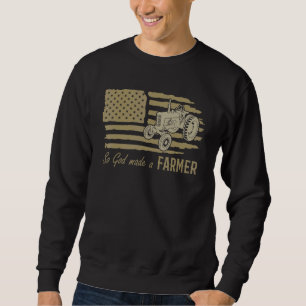 Sudadera Estados Unidos Patriótico Tractor De Bandera Estad