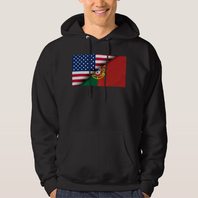 Sudadera Estadounidense de Portugal (Anverso)