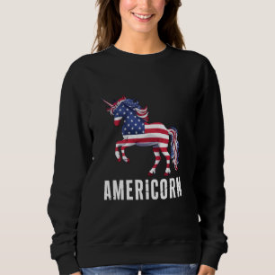 Sudadera Estadounidense Patriótico 4 de Julio Índice de Est