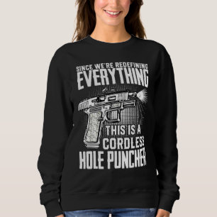 Sudadera Estamos redefiniendo todo esto es un casco sin cab