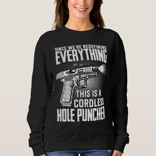 Sudadera Estamos redefiniendo todo esto es un casco sin cab (Anverso)