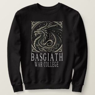 Sudadera Estampado de la Escuela de Guerra Basgiath, Inspir