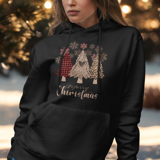 Sudadera Estampado de leopardo de cuadros de Búfalo Árbol G (Subido por el creador)