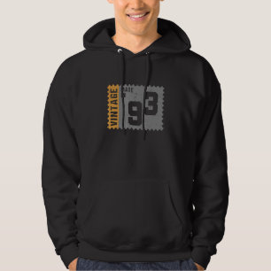 Sudadera Estampilla De Cartel De Cumpleaños Vintage De 1993